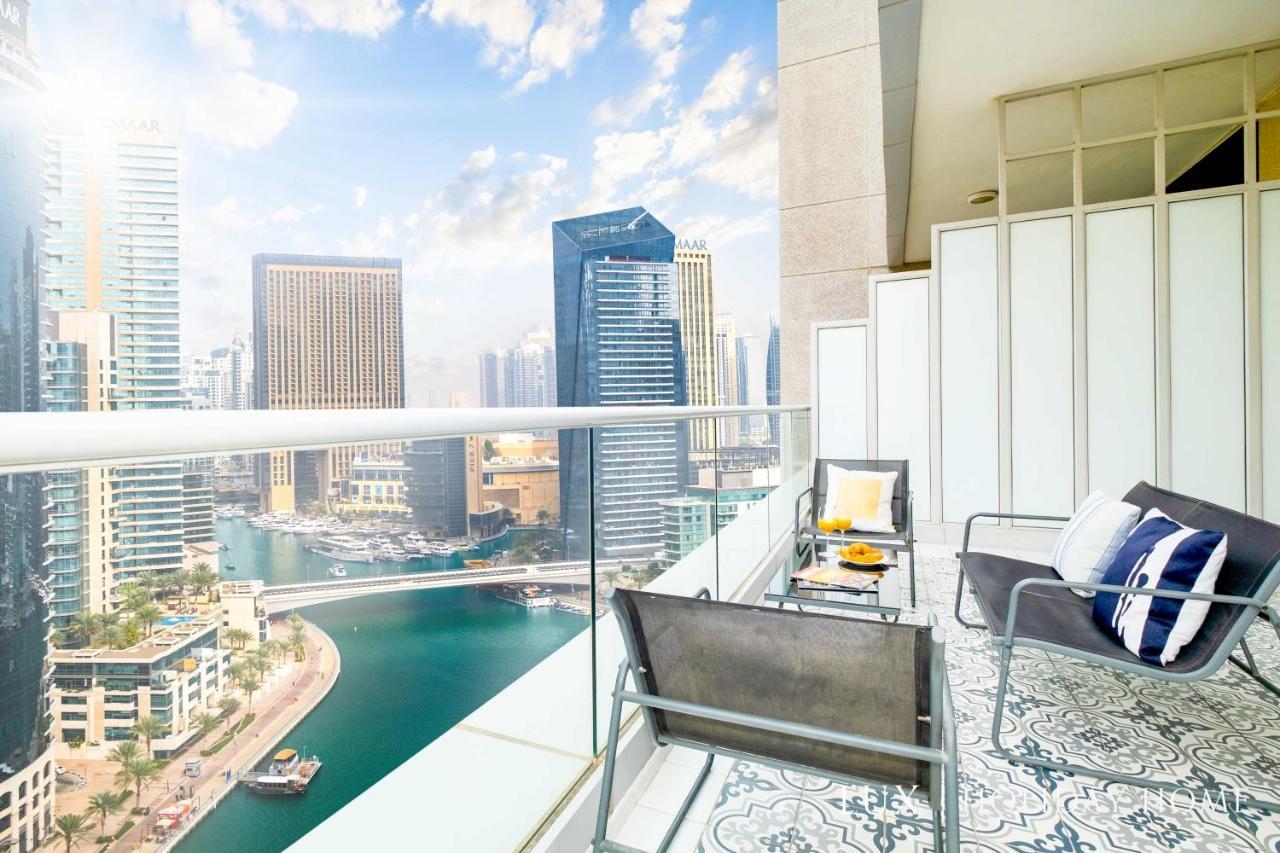Lux Marina Promenade Penthouse Suite Дубай Екстериор снимка